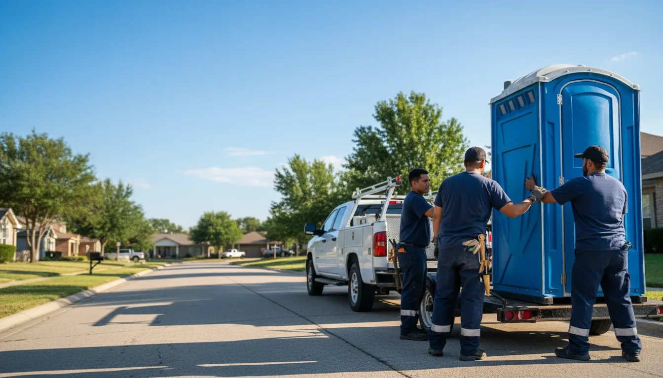 Portable Toilet Rental in Haddon Heights, NJ near me